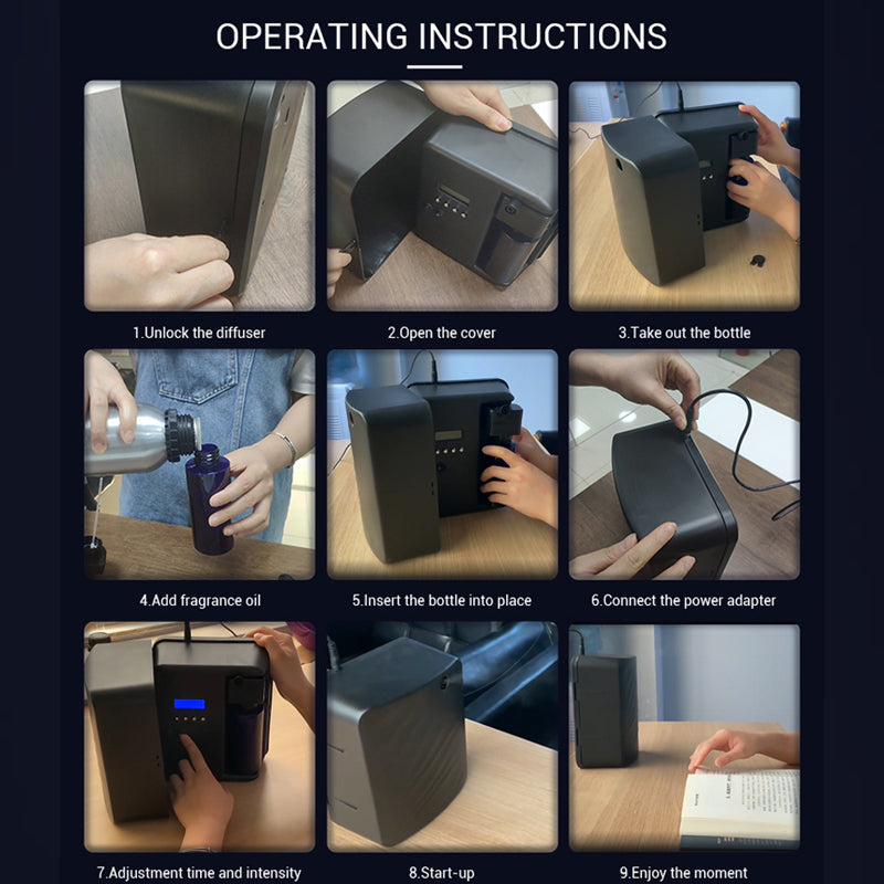 Дифузор "INCANTO-119" Bluetooth, чорний