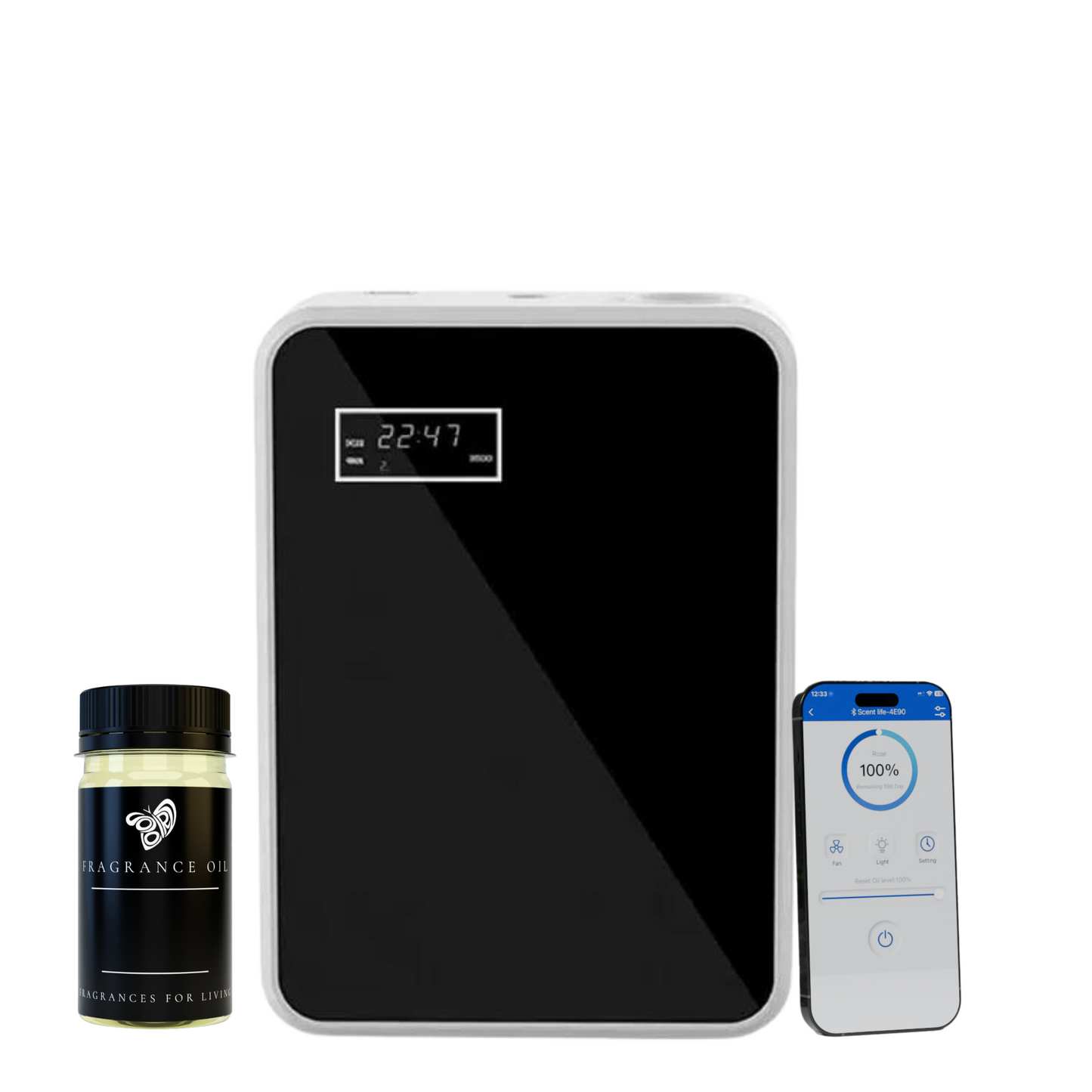 Дифузор для автоматичного розпилення аромату SOLO-OS2 WiFi/HVAC, Чорний