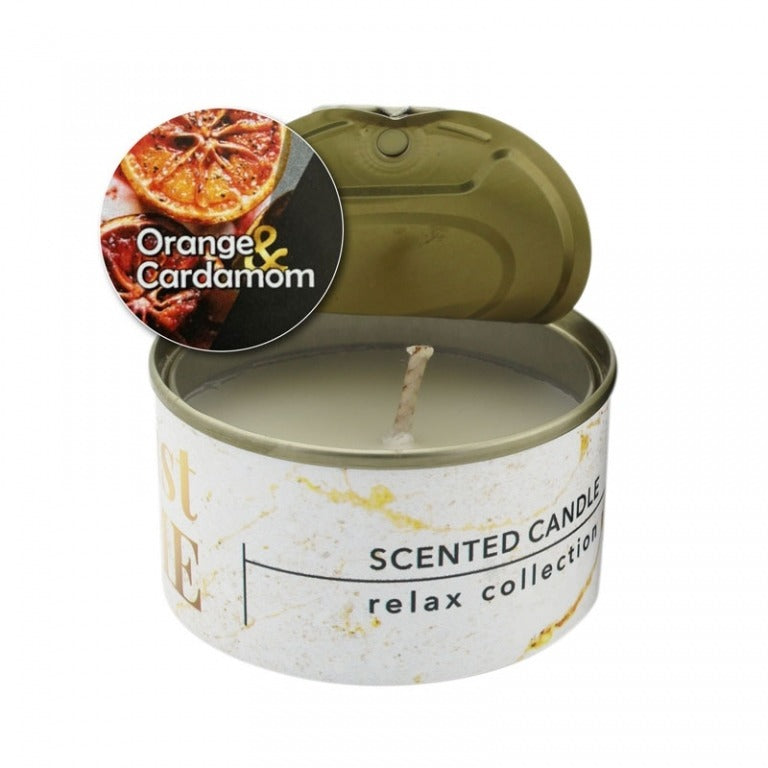 Ароматична свічка "Orange", у бляшанці