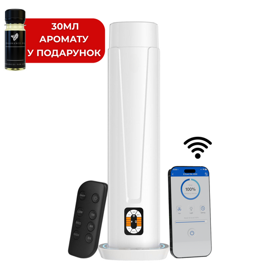 Дифузер "INCANTO-125" WiFi/Bluetooth, белый