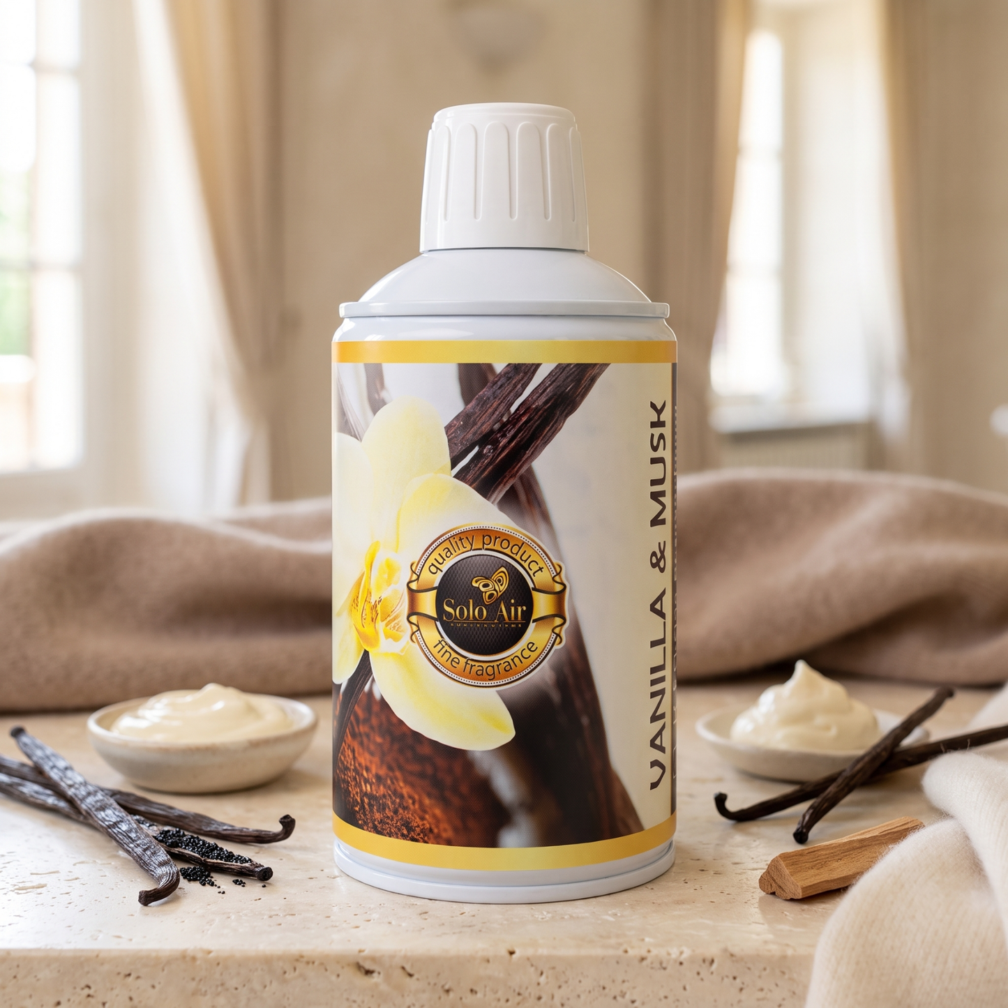 Аэрозольный аромат "Vanilla & Musk" 250 мл
