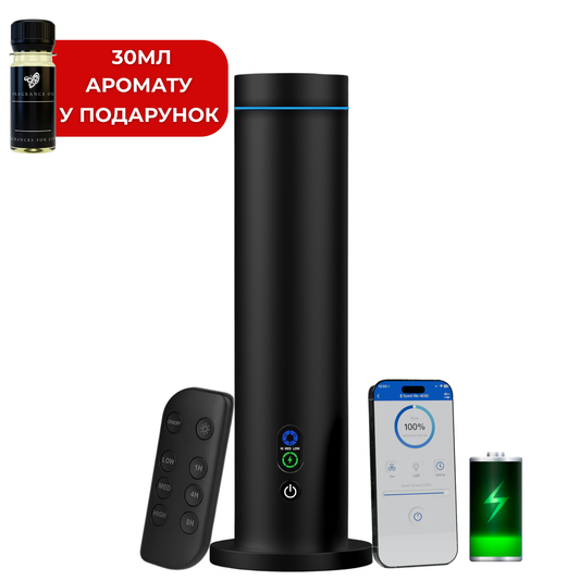 Дифузор "INCANTO-124" WiFi/Bluetooth, черный с АКБ