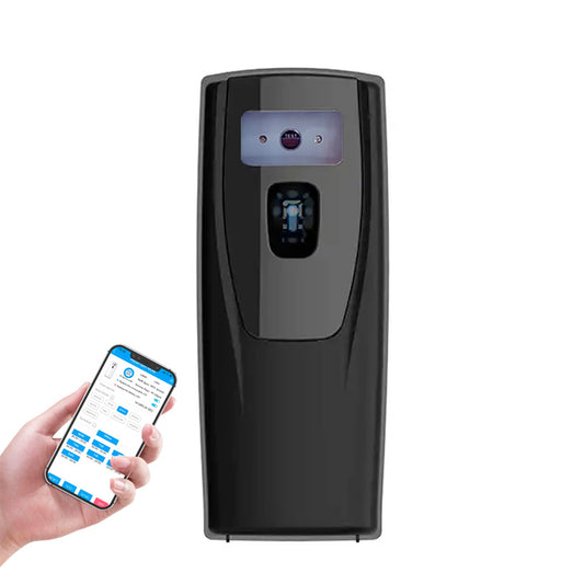 Диспенсер для автоматичного розпилення аромату "SOLO 120 APP", чорний