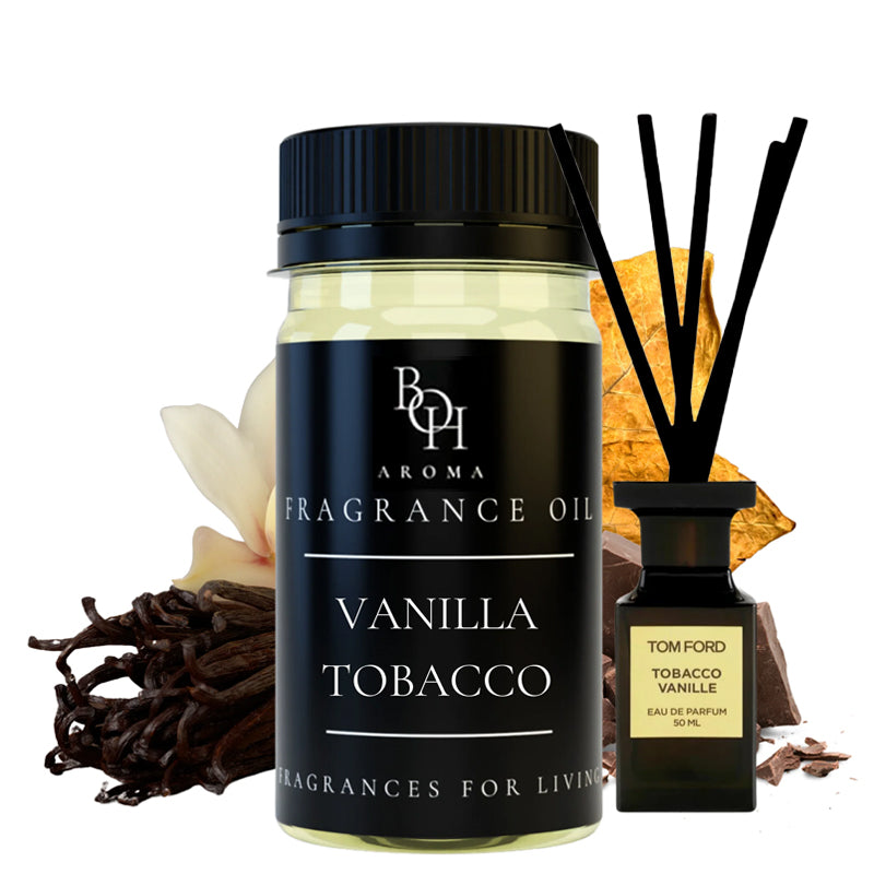 "VANILLA TOBACCO", рефил (наполнитель) для диффузора с комплектом стиков