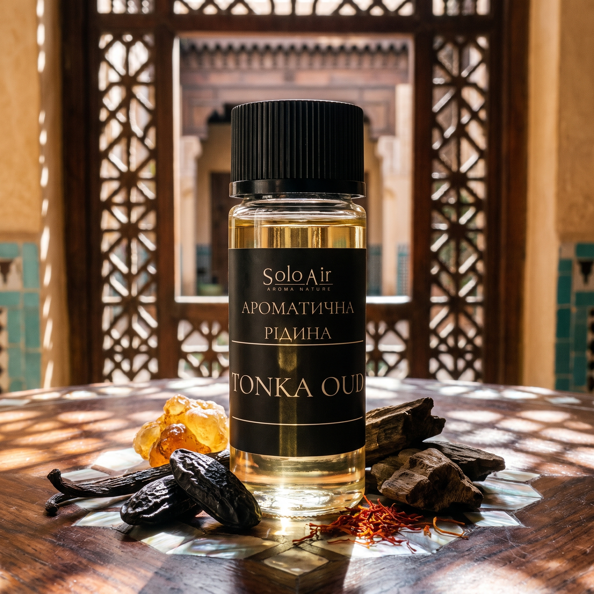 Ароматична рідина "Tonka oud"