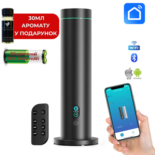 Дифузор "INCANTO-124" WiFi/Bluetooth, черный с АКБ