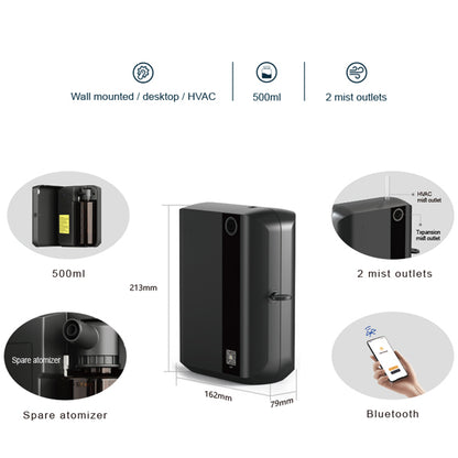 Диффузор "INCANTO-250" Bluetooth, HVAC, черный