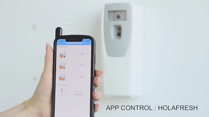 Диспенсер для автоматичного розпилення аромату "SOLO 110 APP", чорний
