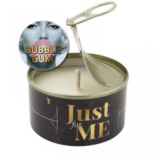 Ароматична свічка "Bubble gum", у бляшанці